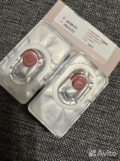 Линзы контактные Пауэр косплей Chainsaw Man