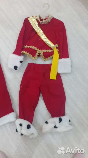 Новогодний костюм для мальчика на возраст 5-6 лет