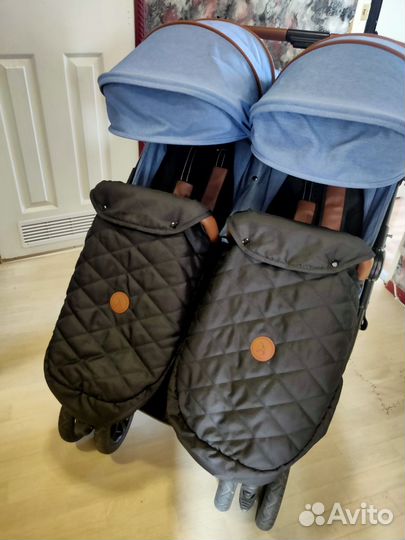 Коляска для двойни