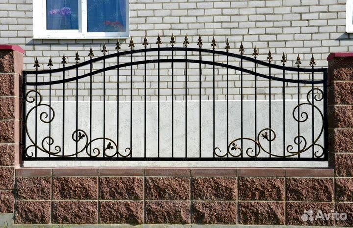 Ограды из металла Модель № 1128
