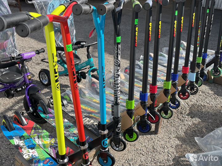 Самокат трюковой до 100 кг