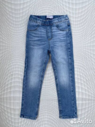 Лонгслив джинсы для девочки