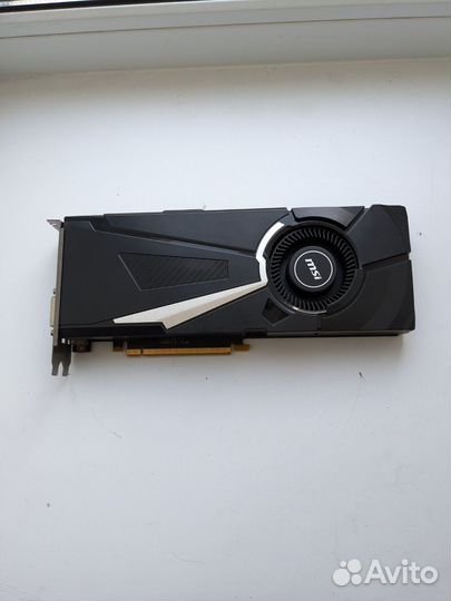 Видеокарта asus turbo GTX 1070 TI