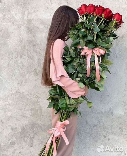 Высокие розы, букеты, цветы Доставка