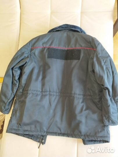 Куртка-бушлат, мужской зимний