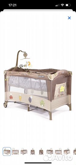 Манеж кровать babyton