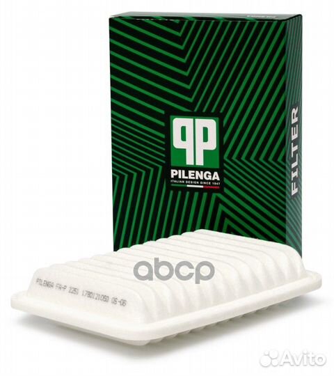 Фильтр воздушный auris, corolla, yaris