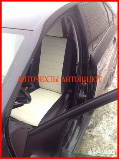 Чехлы Автопилот Volkswagen Polo 1 из экокожи