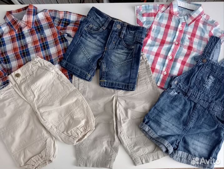 Пакет детской одежды из хлопка 62-74