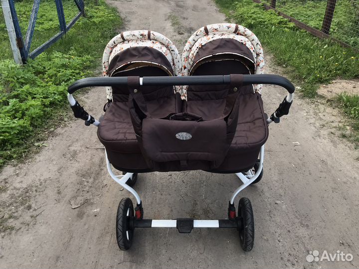 Коляска для двойни 2 в 1