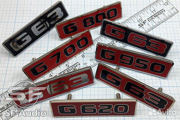 Шильдик в Решетку Радиатора Brabus G950