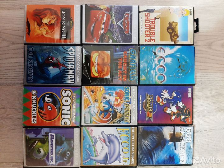 Картриджи sega