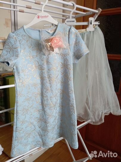 Два платья 116 122 для девочки
