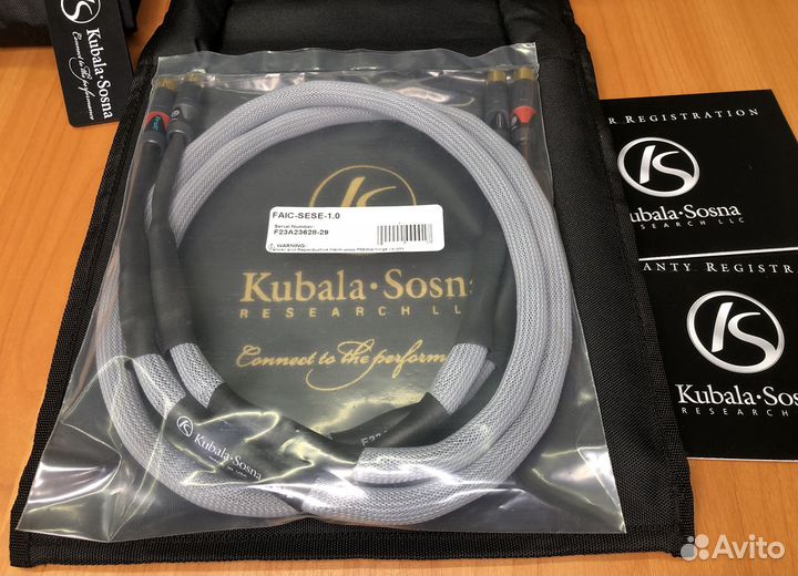 Межблочный кабель RCA Kubala-Sosna Fascination