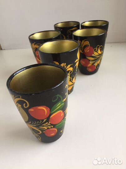 Посуда хохлома