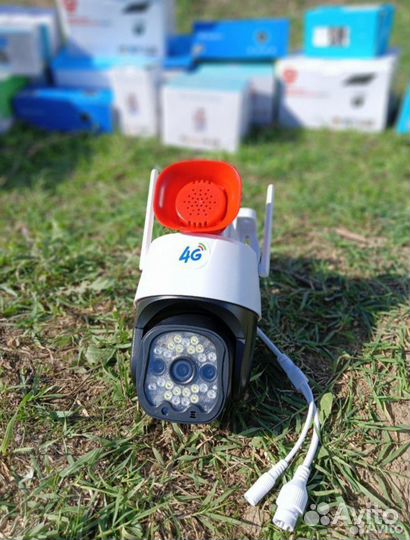 4G камера на SIM-карте с громкоговорителем 8 мп