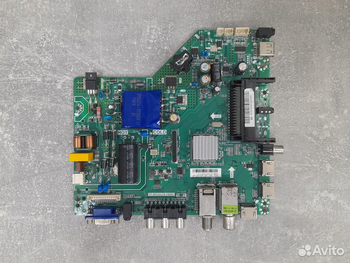 Main Board TP.MS3663S.PB801 на запчасти