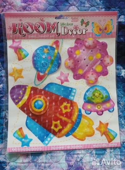 Наклейка интерьерная для детской