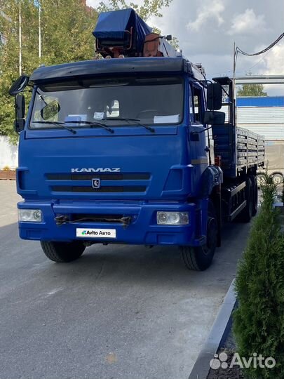 КАМАЗ 65117 с КМУ, 2013