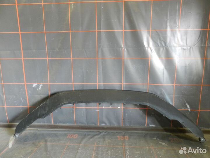 Спойлер бампера переднего - Skoda Kodiaq (2016-нв)