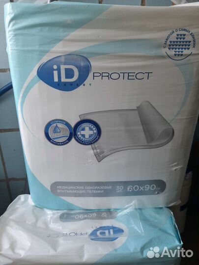 Пеленки одноразовые 60х90 30 штук