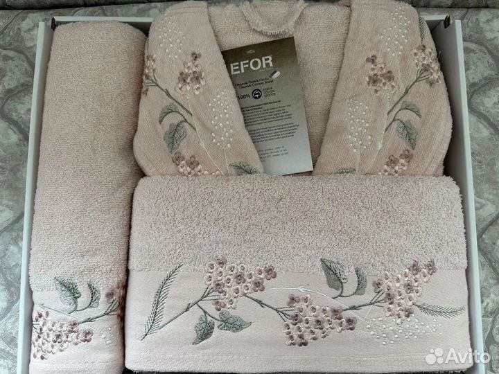 Халат махровый женский турция