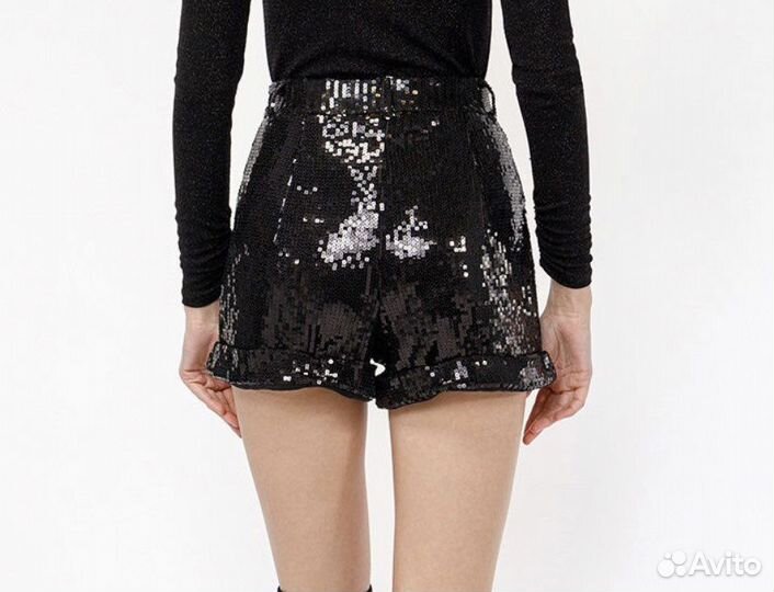 Черные шорты для танцев для девочки новые