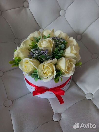 Букет цветов из мыла