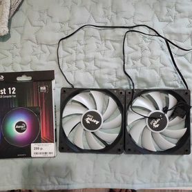 3 кулера aerocool rgb