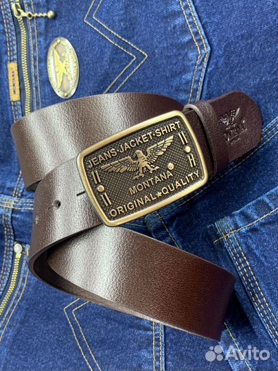 Кожаный ремень Montana