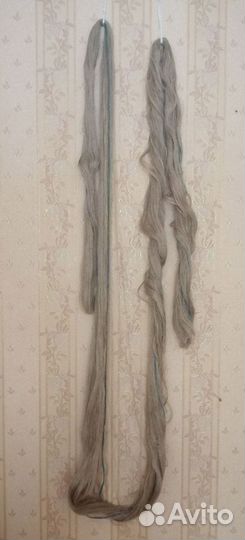 Нитки натуральный лён