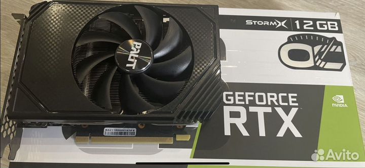 Видеокарта palit nvidia rtx 3060 12gb