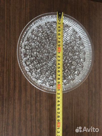 Хрустальное блюдо СССР