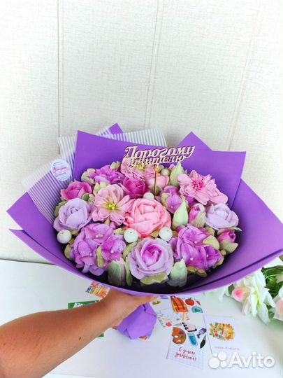 Зефирные букеты