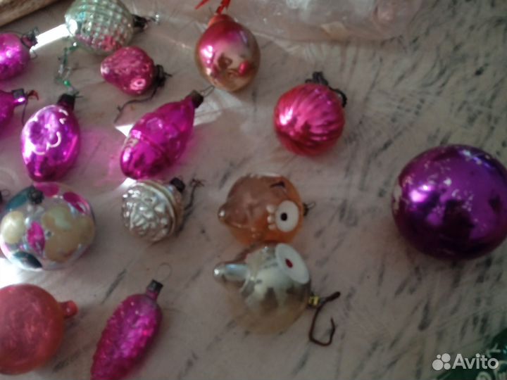 Елочные игрушки СССР