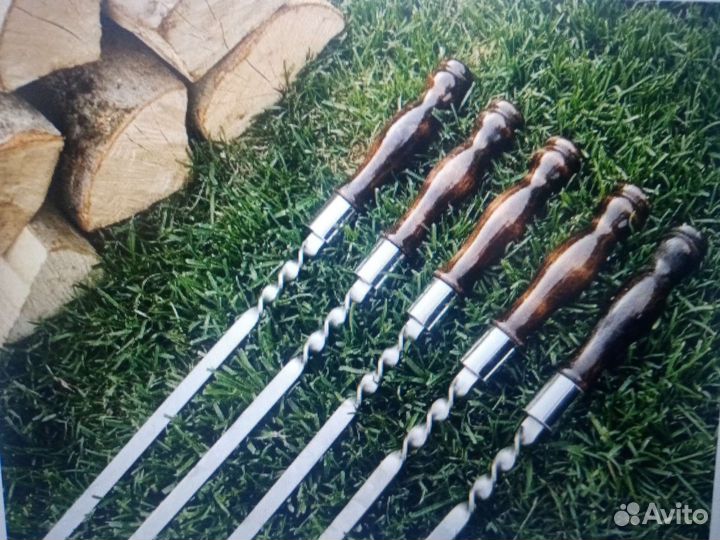 Набор шампуров 5 шт, 65 см