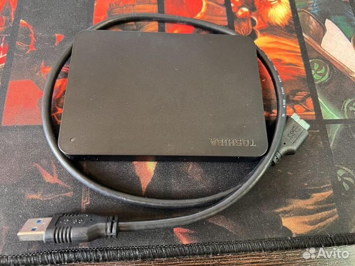 Внешний диск HDD Toshiba hdtb405EK3AA, 500гб