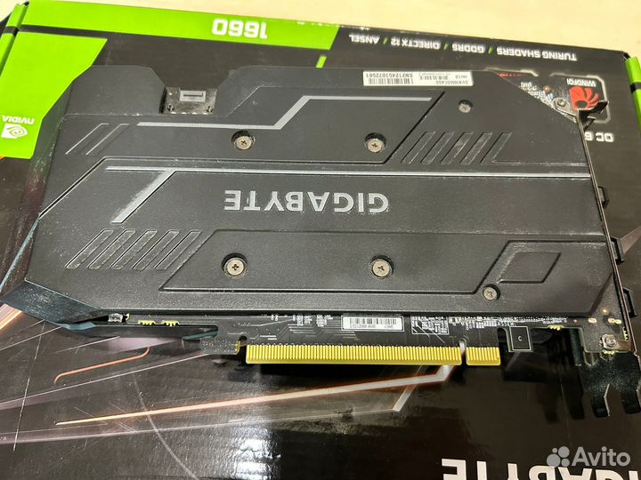 Видеокарта gigabyte Geforce GTX 1660 6 GB