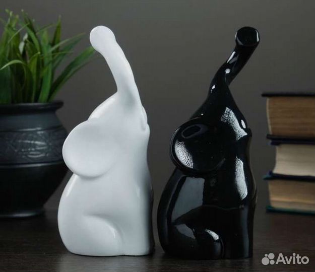 Статуэтка слон. Пара слонов