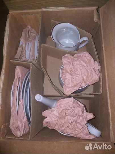 Кофейный сервиз на 6 персон, Вербилки из СССР