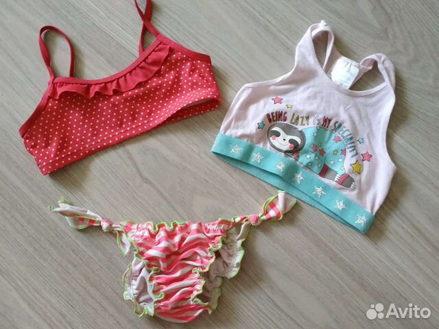 Купальник, топ, плавки для девочки