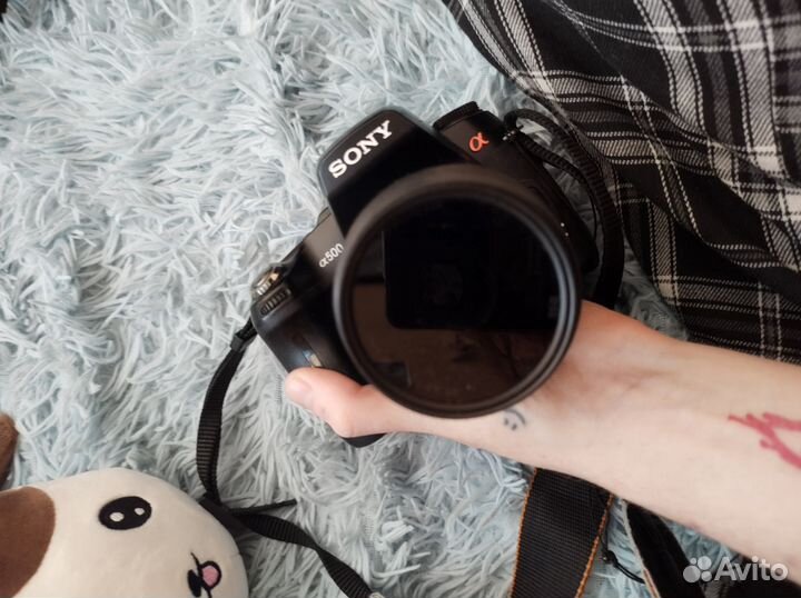 Зеркальный фотоаппарат sony a500