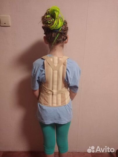 Бандаж детский грудопоясничный корсет р.130-145см