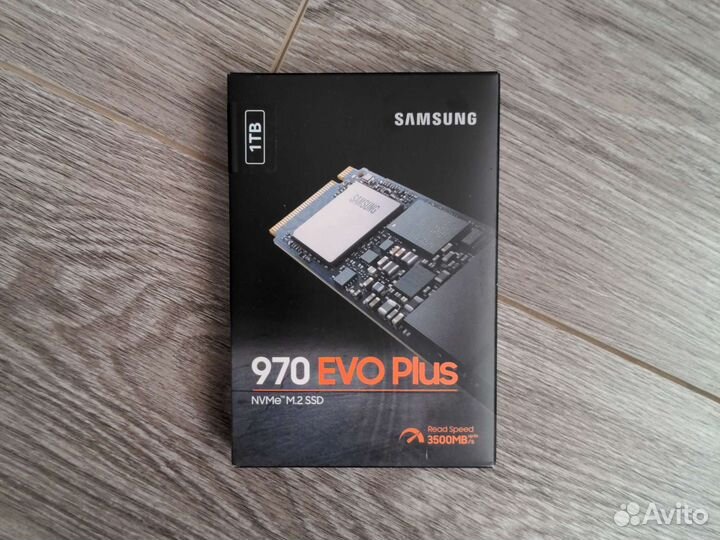 Ssd Samsung 970 evo plus 1tb новый чек гарантия