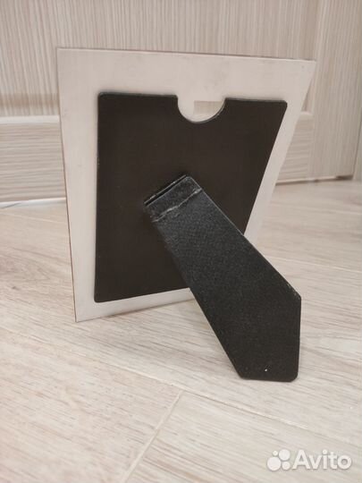 Рамка новогодняя для фото стеклянная