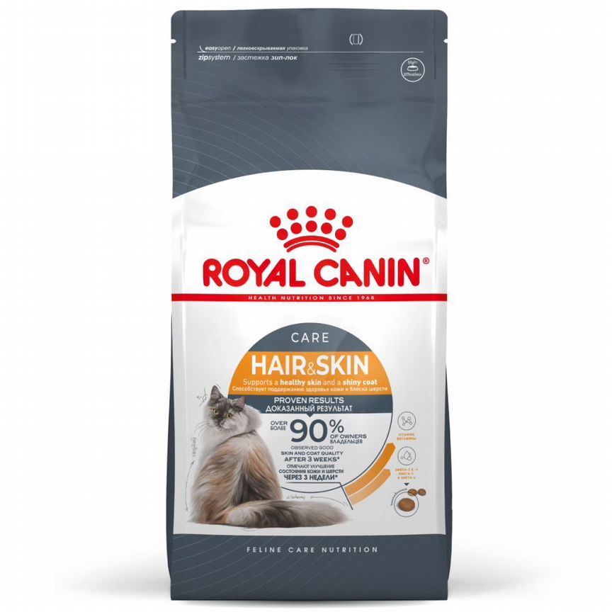 Корм Royal Canin Hair & Skin Care 2 кг