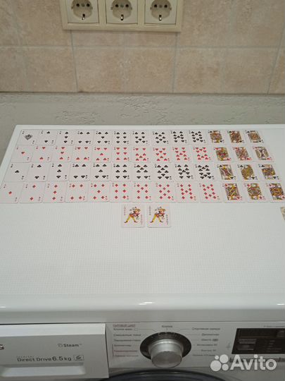 Игральные карты мини 54 шт