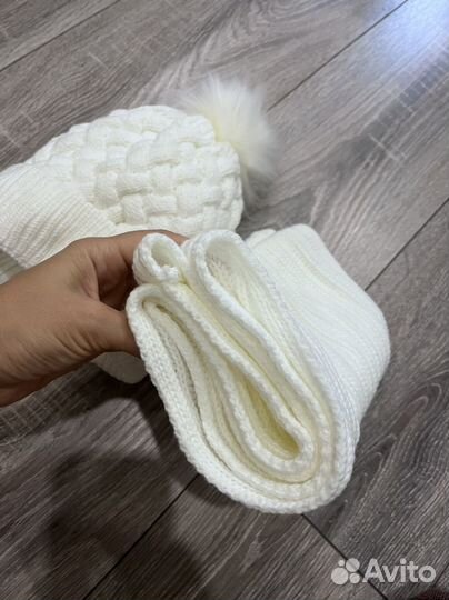 Комплект шапка+шарф