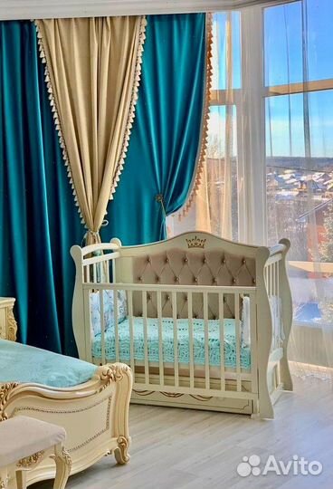 Кроватка для новорожденных «Корона». Люлька