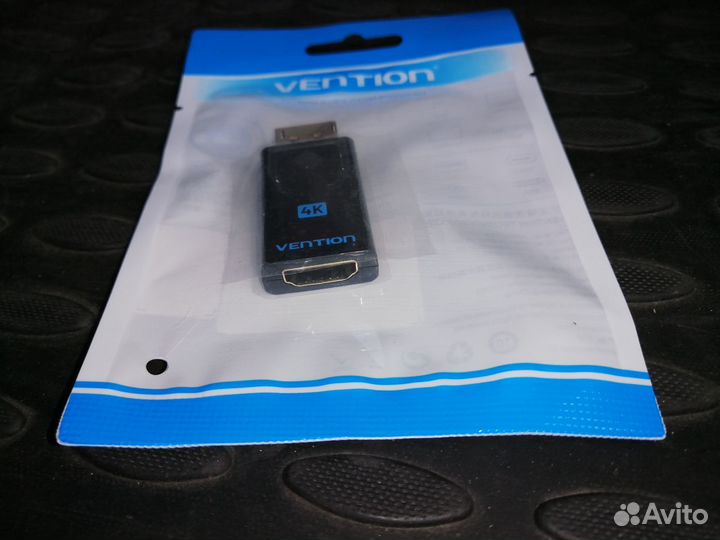Переходник Vention DisplayPort - hdmi 4K